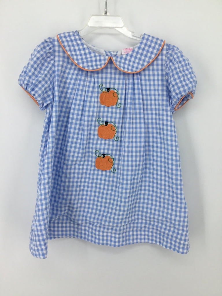 Stitchy Fish Child Size 4 Blue Halloween Dress