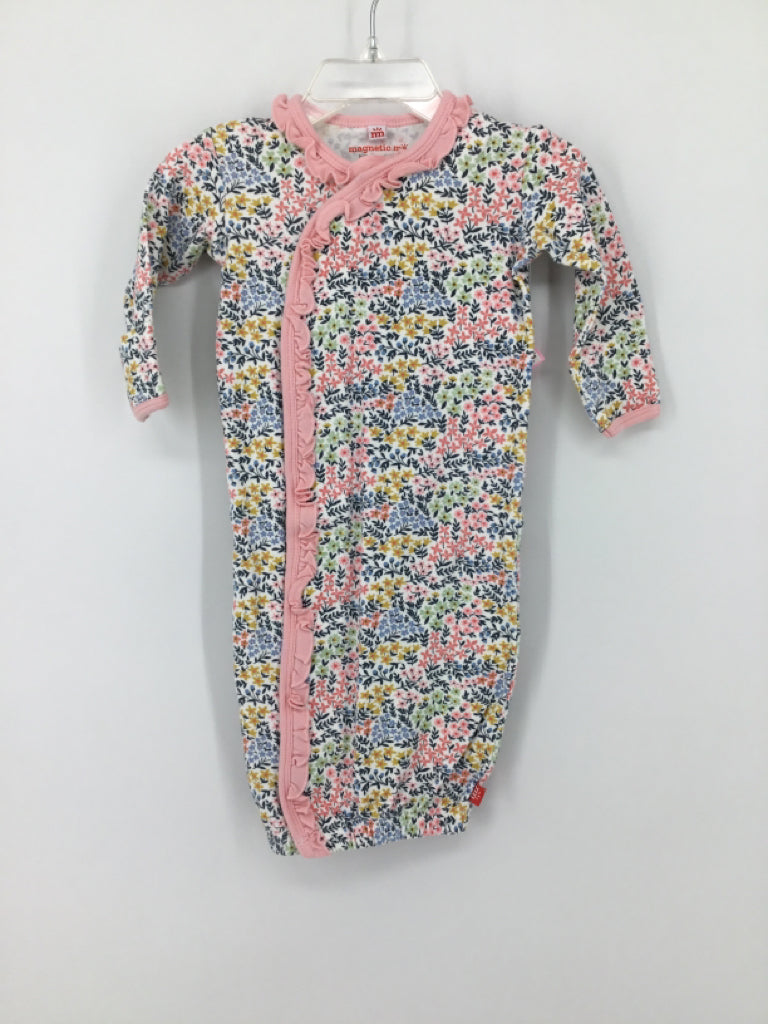 Magnetic Me Child Size 0-3 Months Pink Sleepers