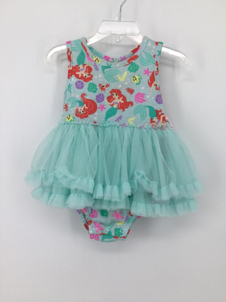Disney Child Size 18 Months Blue Outfit - girls