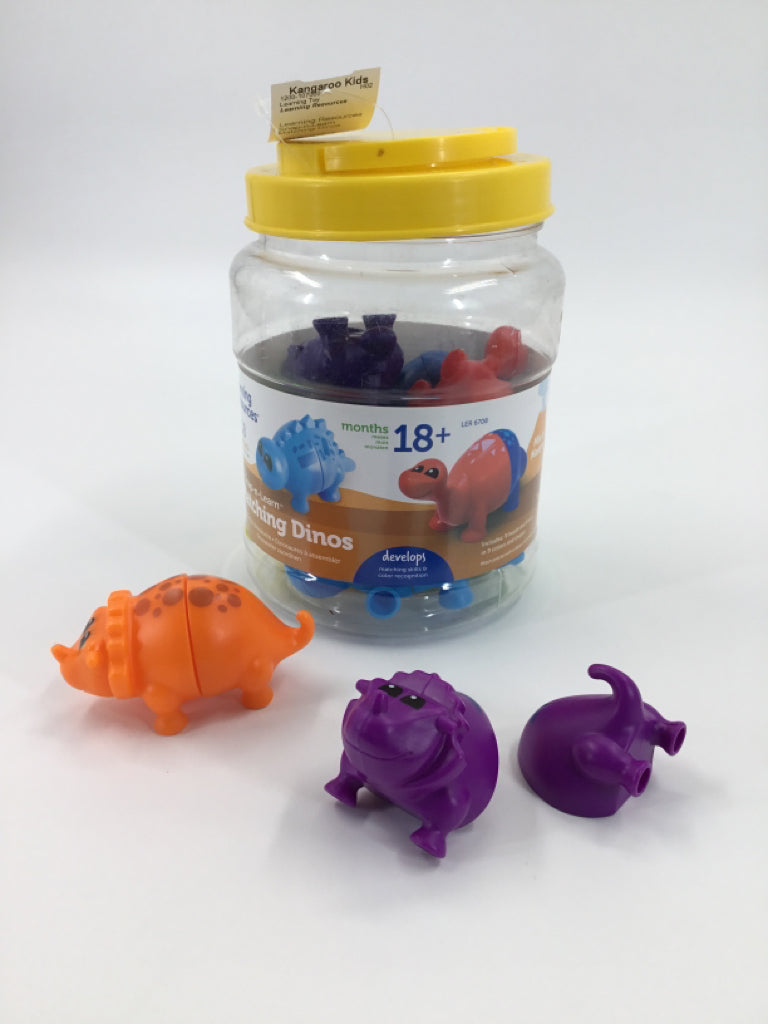 Learning Resources Snap-n-Learn Matching Dinos