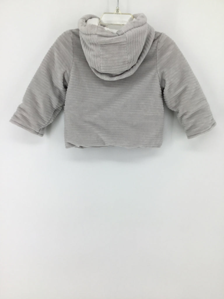 Fagottino Child Size 6-9 Months Gray Solid Jacket - boys