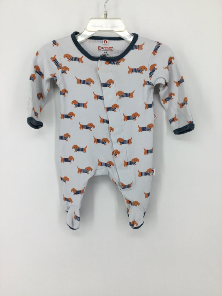 Magnetic Me Child Size Newborn Blue Sleepers