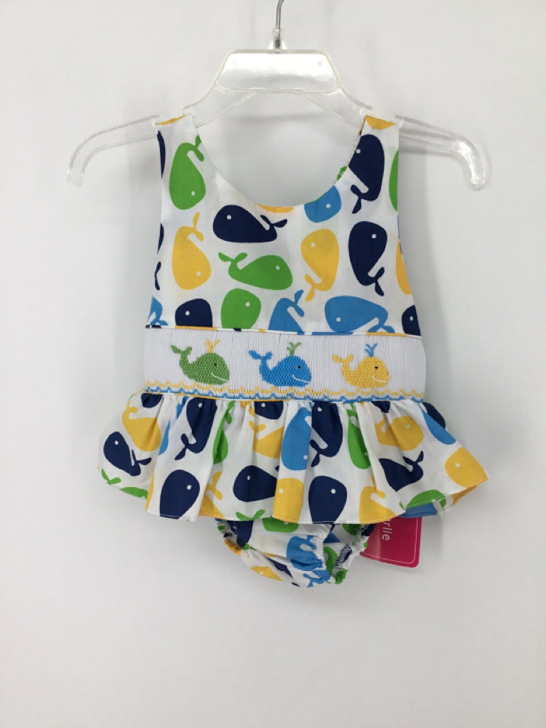 Claire & Charlie Child Size 2 Multi-Color Outfit - girls