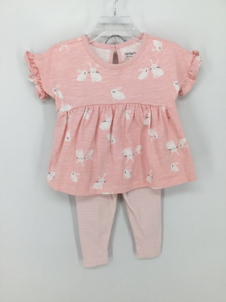 Just One You Made by Carters Child Size 18 Months Pink Easter Oufit