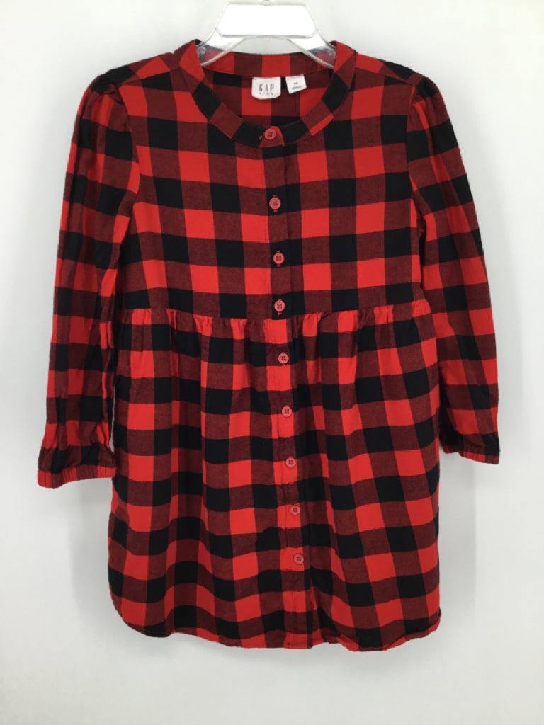 Gap Kids Child Size 4 Red Dress - girls