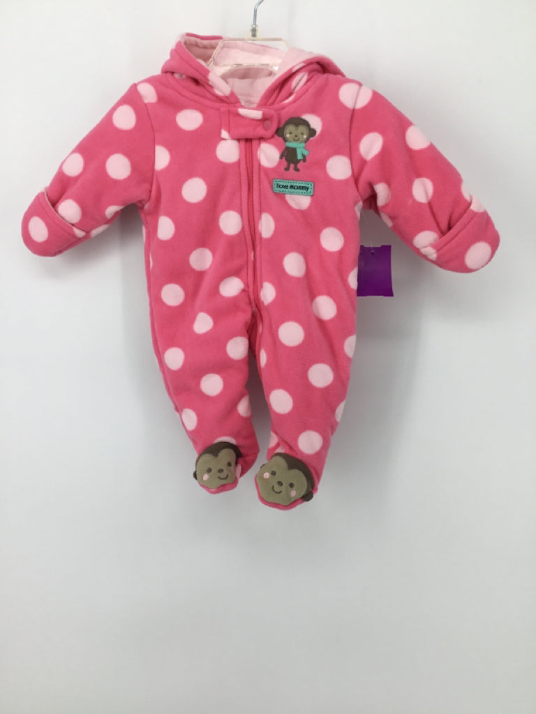 Just One You Made by Carters Child Size Newborn Pink Outerwear - girls