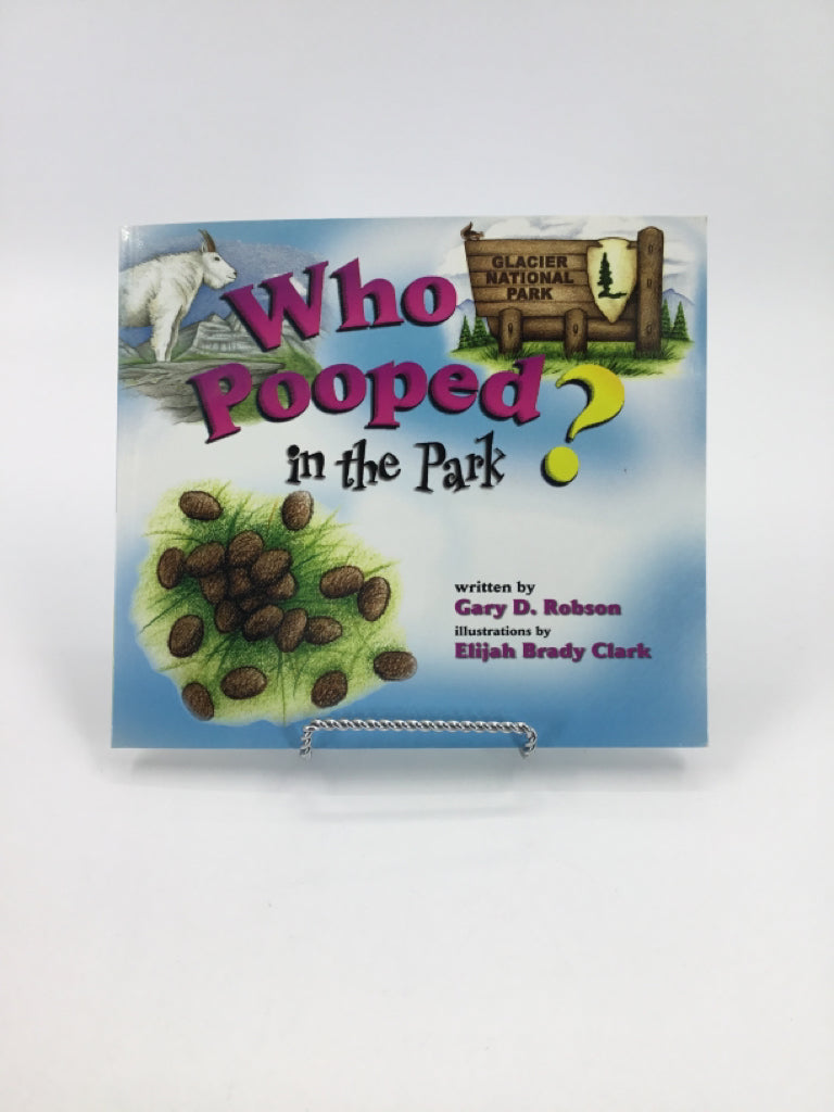Who Pooped in the Park? Paper Back Book