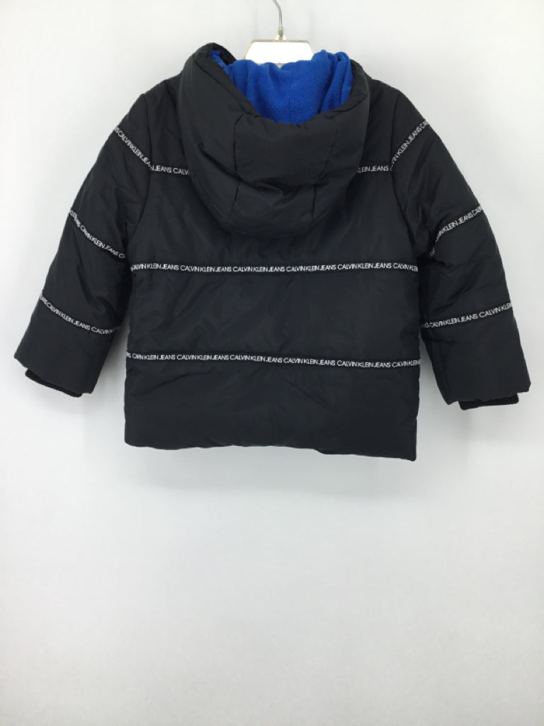 Calvin Klein Child Size 4 Black Solid Outerwear - boys