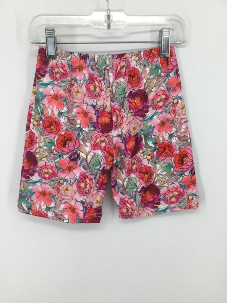 Home Girls Child Size 7 Pink Shorts - girls