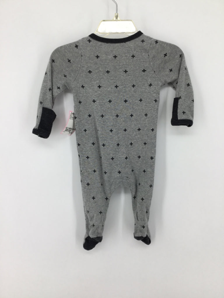 cloud island Child Size 0-3 Months Gray Sleepers