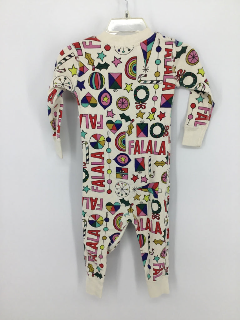 Hanna Andersson Child Size 18-24 Months Multi-Color Christmas Pajamas