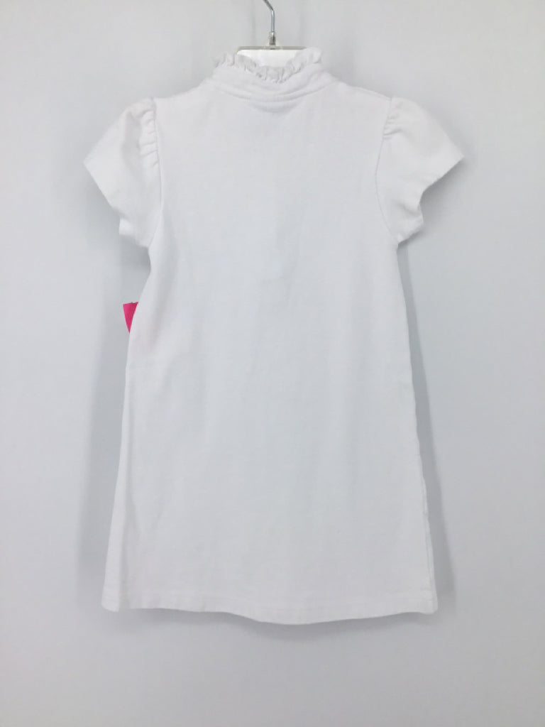 Little English Child Size 4 White Dress - girls