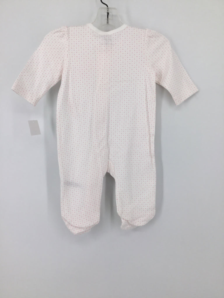 Little Me Child Size 3 Months Pink Sleepers