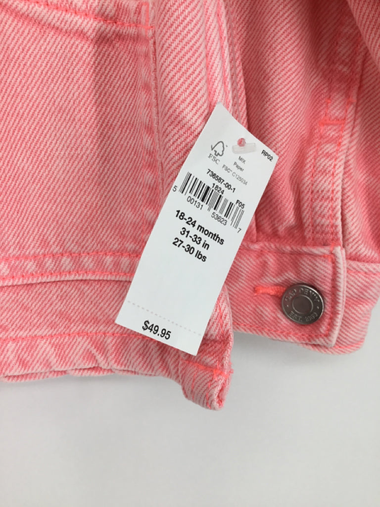 Baby Gap Child Size 18-24 Months Pink Jacket - girls