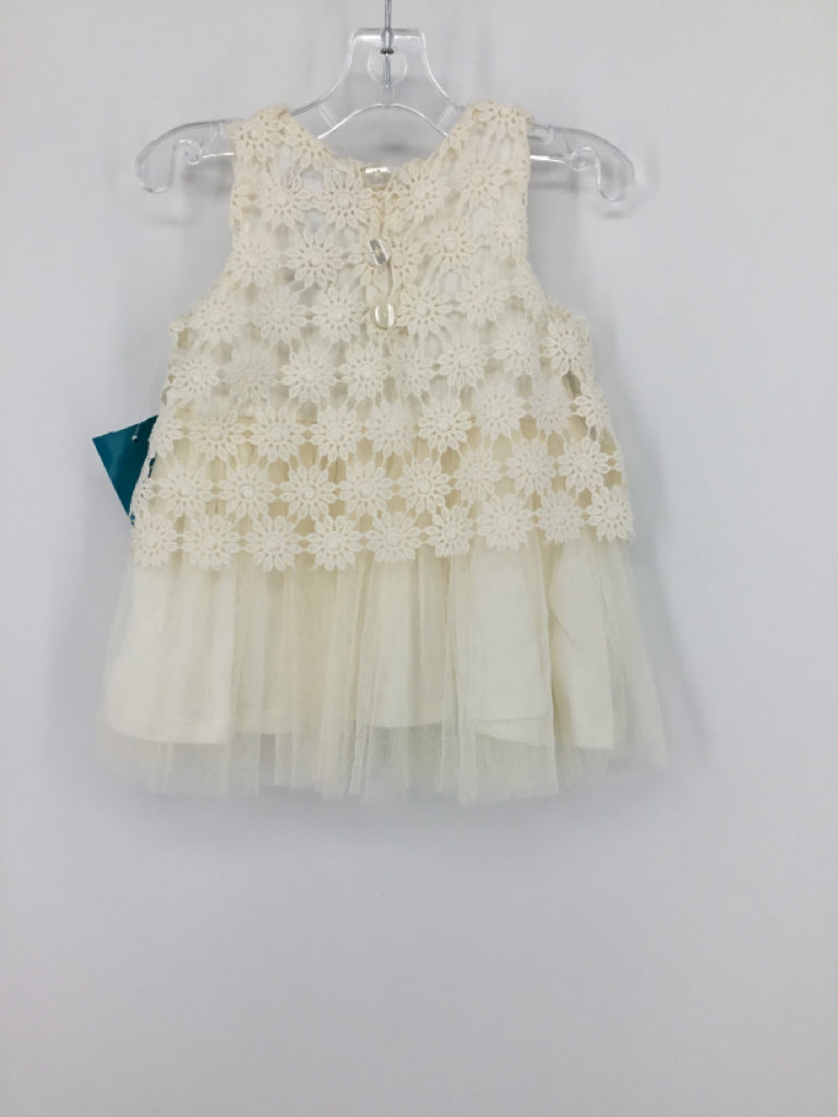Nanette Lepore Girls Child Size 3-6 Months Ivory Dress - girls