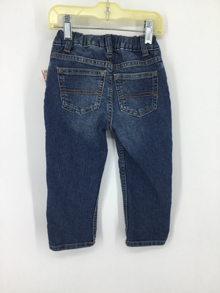 OshKosh B'gosh Child Size 24 Months Blue Solid Jeans - boys