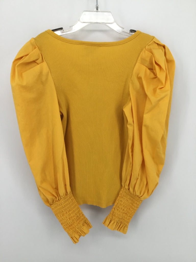 Habitual Child Size 7 Yellow Shirt - girls