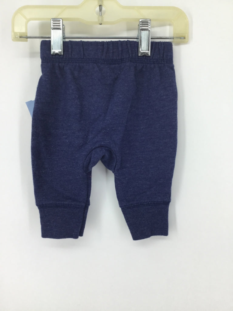 Cat & Jack Child Size 0-3 Months Blue Solid Pants - boys