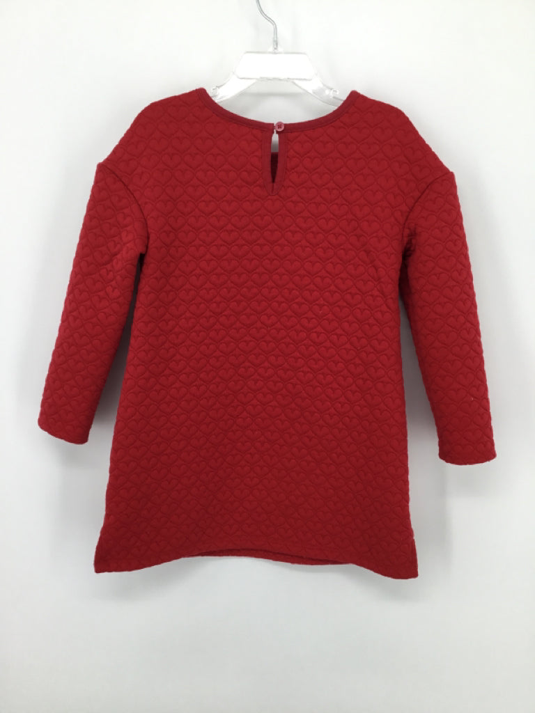 Cat & Jack Child Size 4 Red Valentine's Day Dress