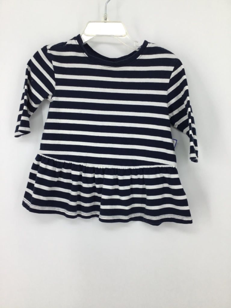 Old Navy Child Size 6-12 Months Navy Dress - girls
