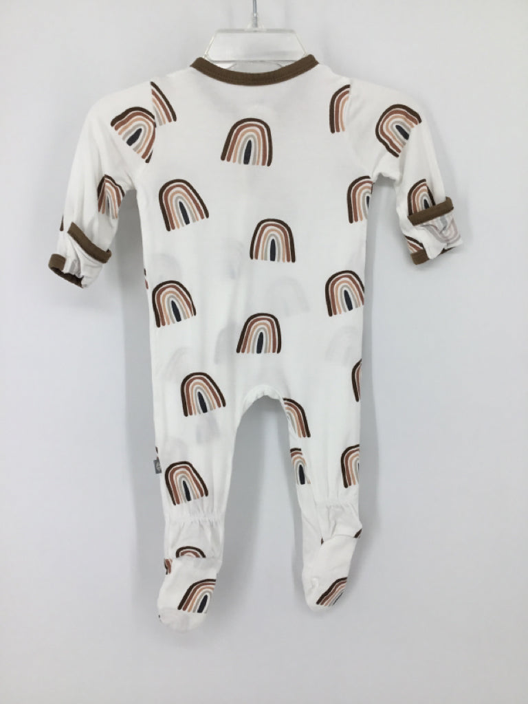 Kyte Child Size 0-3 Months Brown Sleepers