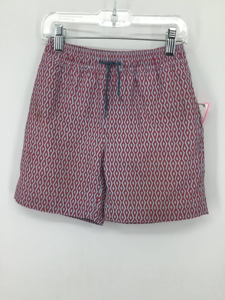 Crewcuts Child Size 6 Red Print Swimwear - boys
