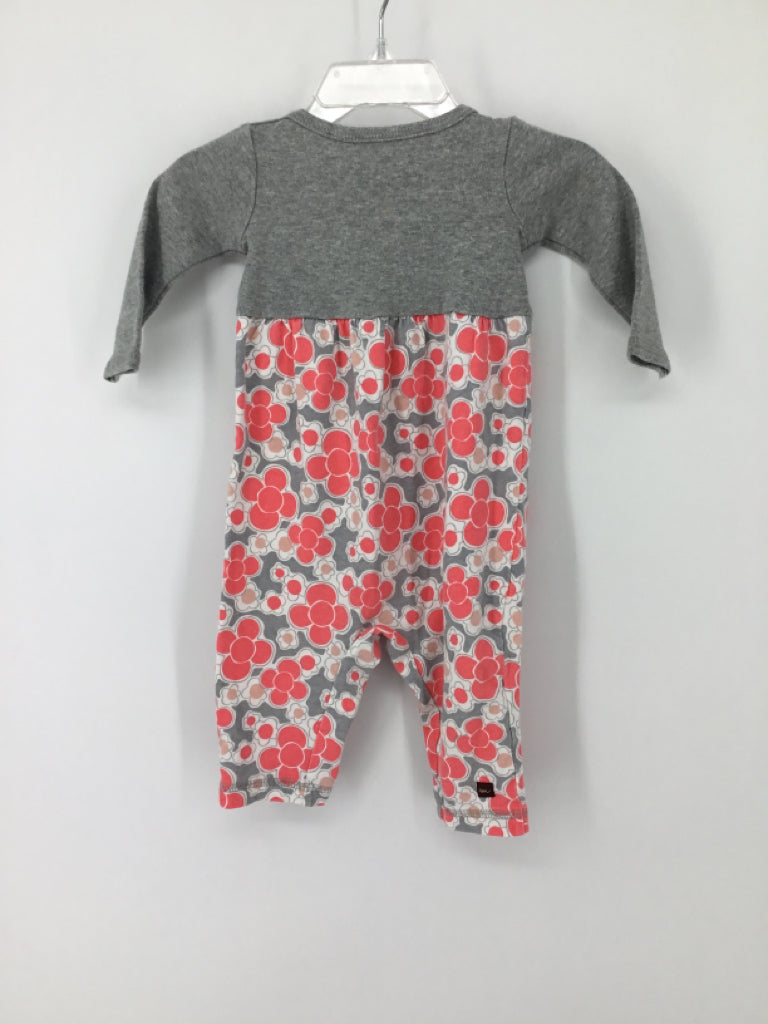 Tea Child Size 0-3 Months Gray Outfit - girls
