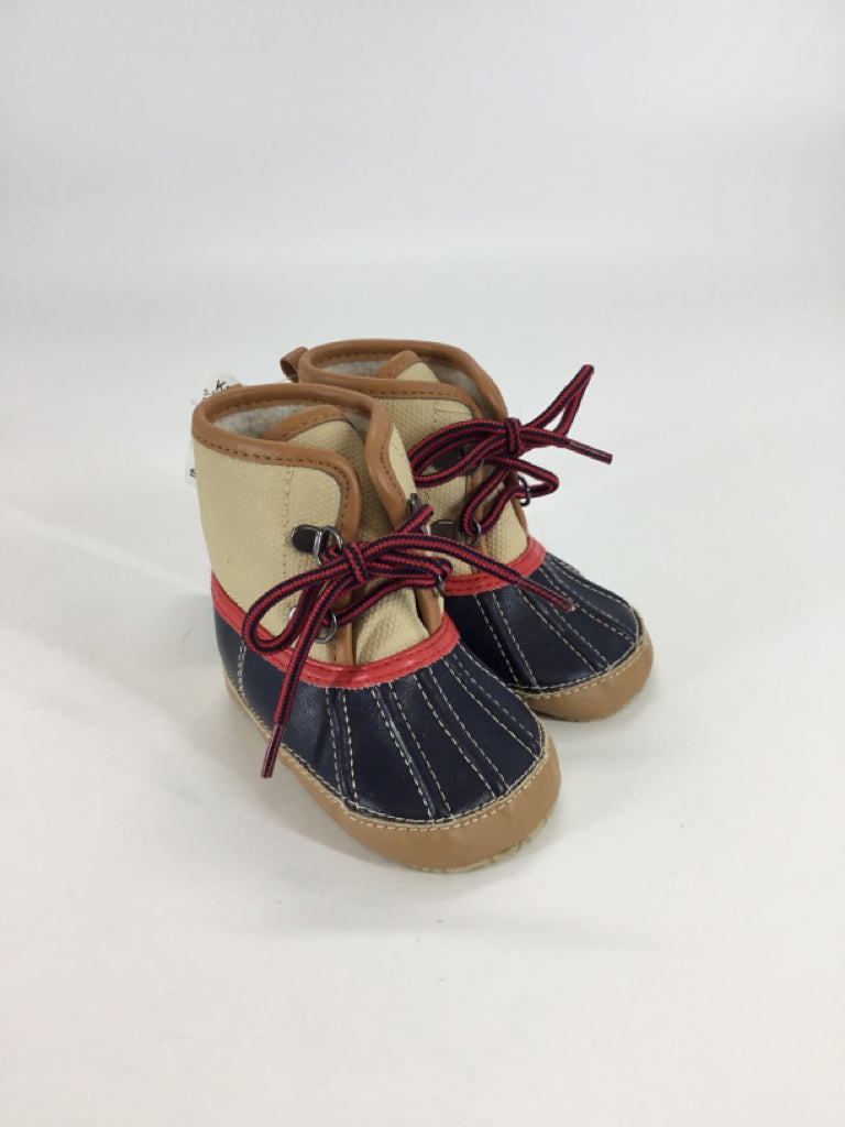 Baby Gap Child Size 3 Toddler Navy Baby/Walker Shoes