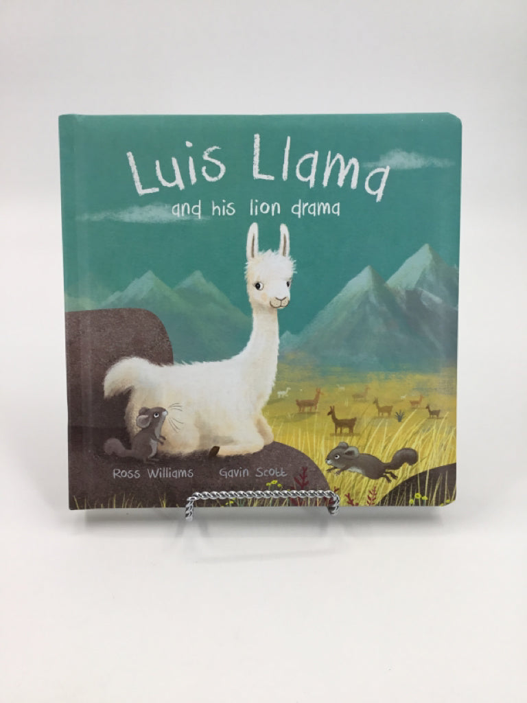 Jellycat Books Luis Llama Board Book