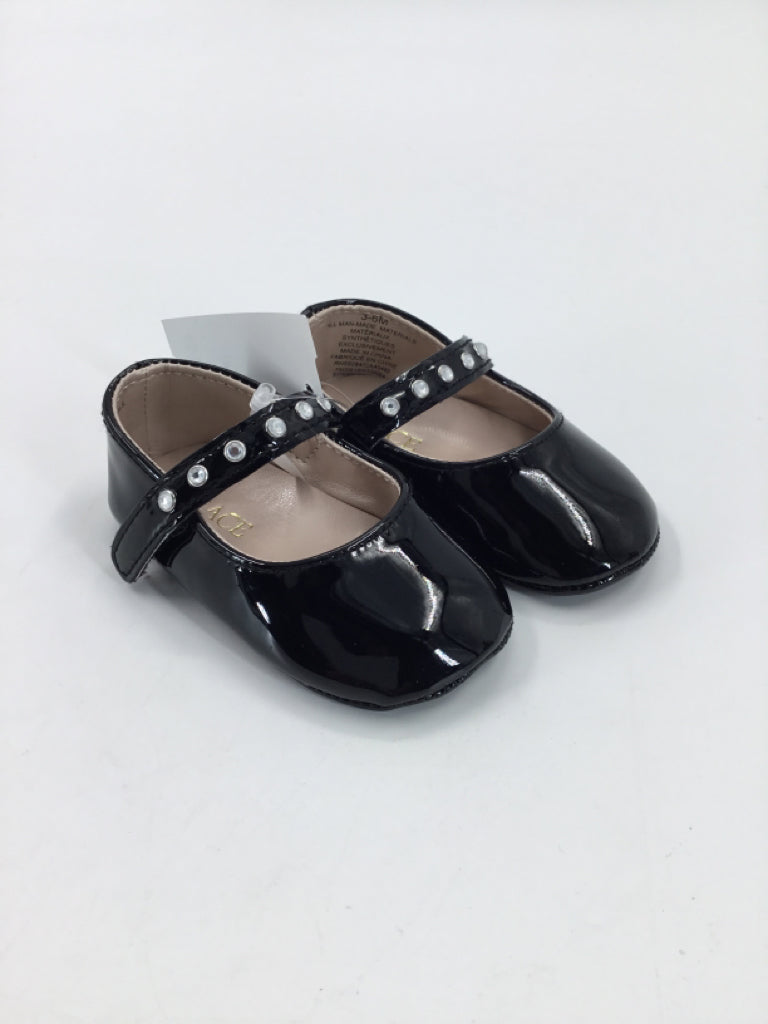 Childrens Place Child Size 2 Toddler Black Dress Shoes