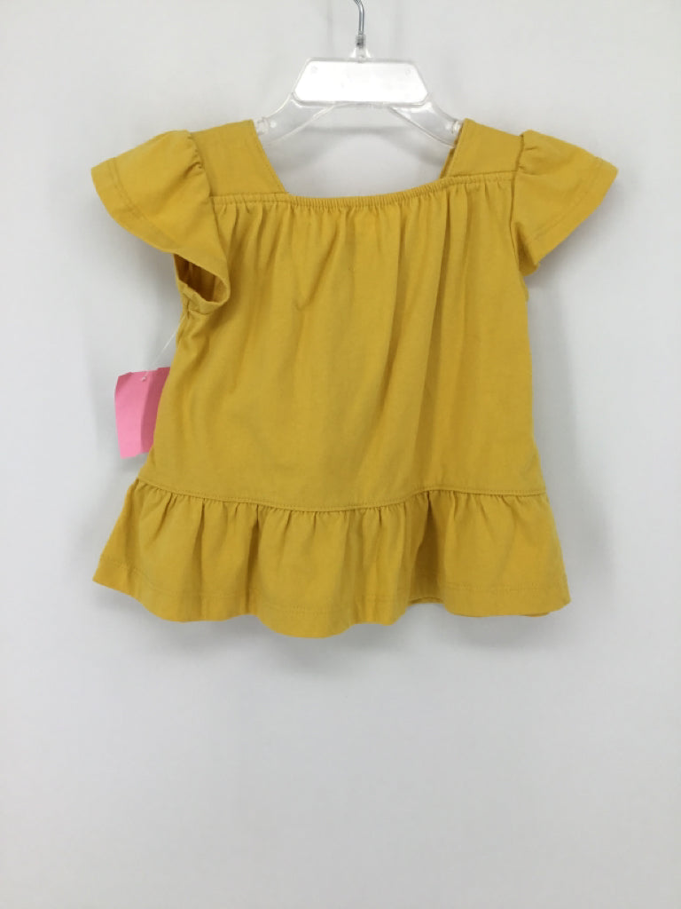 OshKosh B'gosh Child Size 24 Months Yellow Shirt - girls