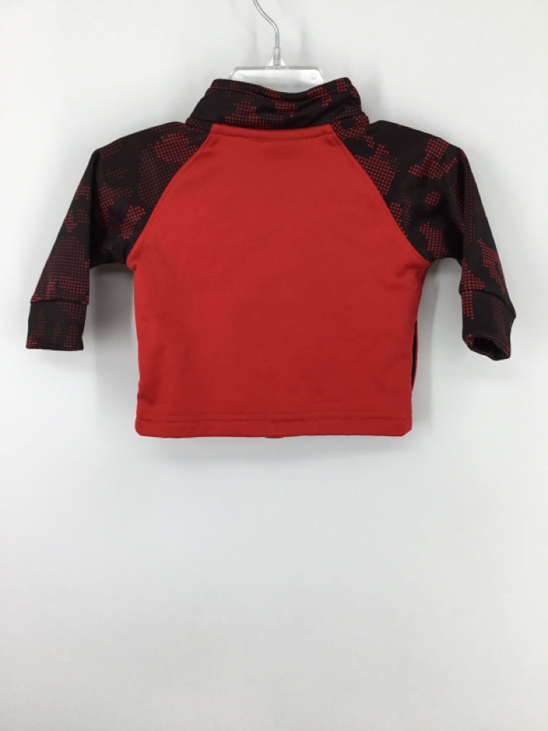 Under Armour Child Size 0-3 Months Red Solid Jacket - boys