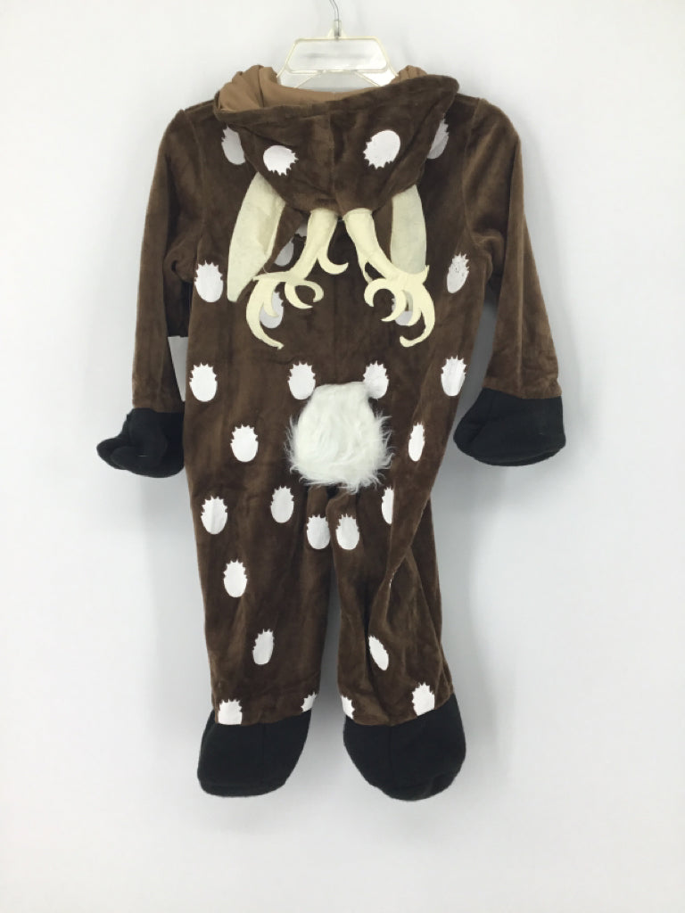 Halloween Costumes Child Size 6-9 Months Brown Reindeer Halloween Costume