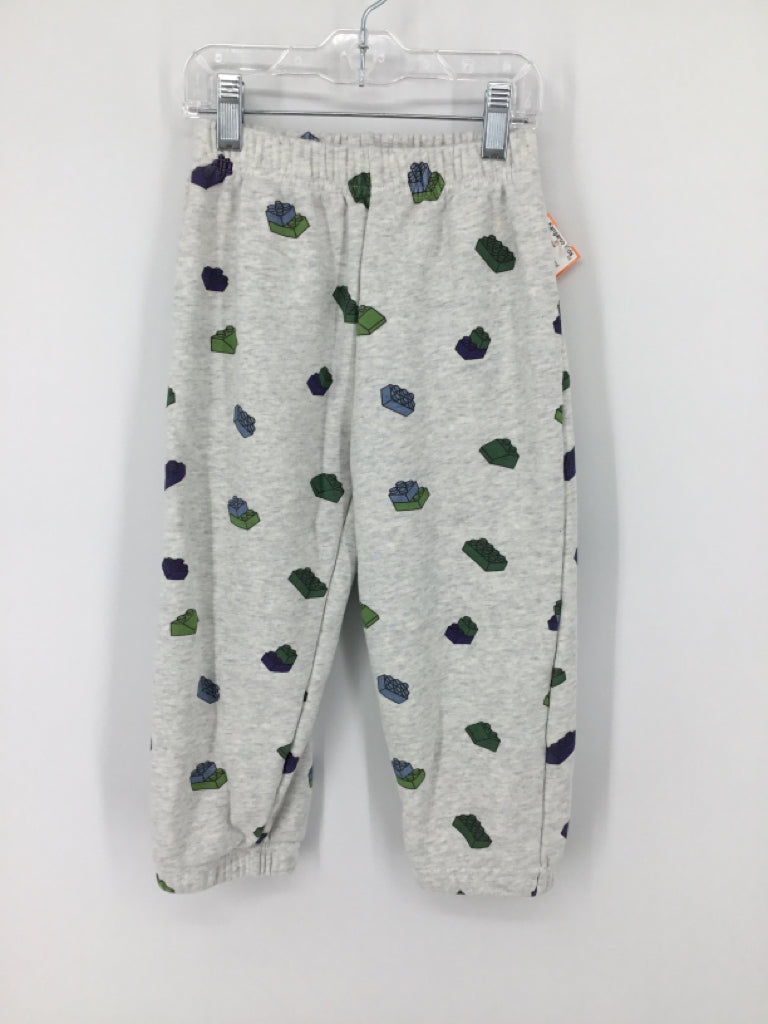 Daffodilly Child Size 5 Gray Print Sweatshirt - boys