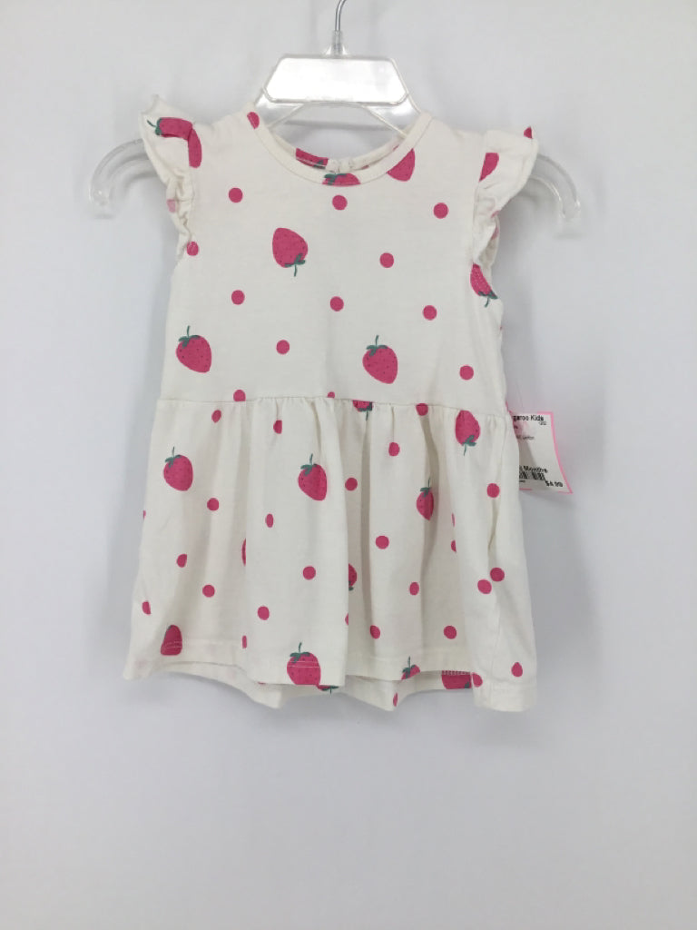 H & M Child Size 6 Months White Dress - girls