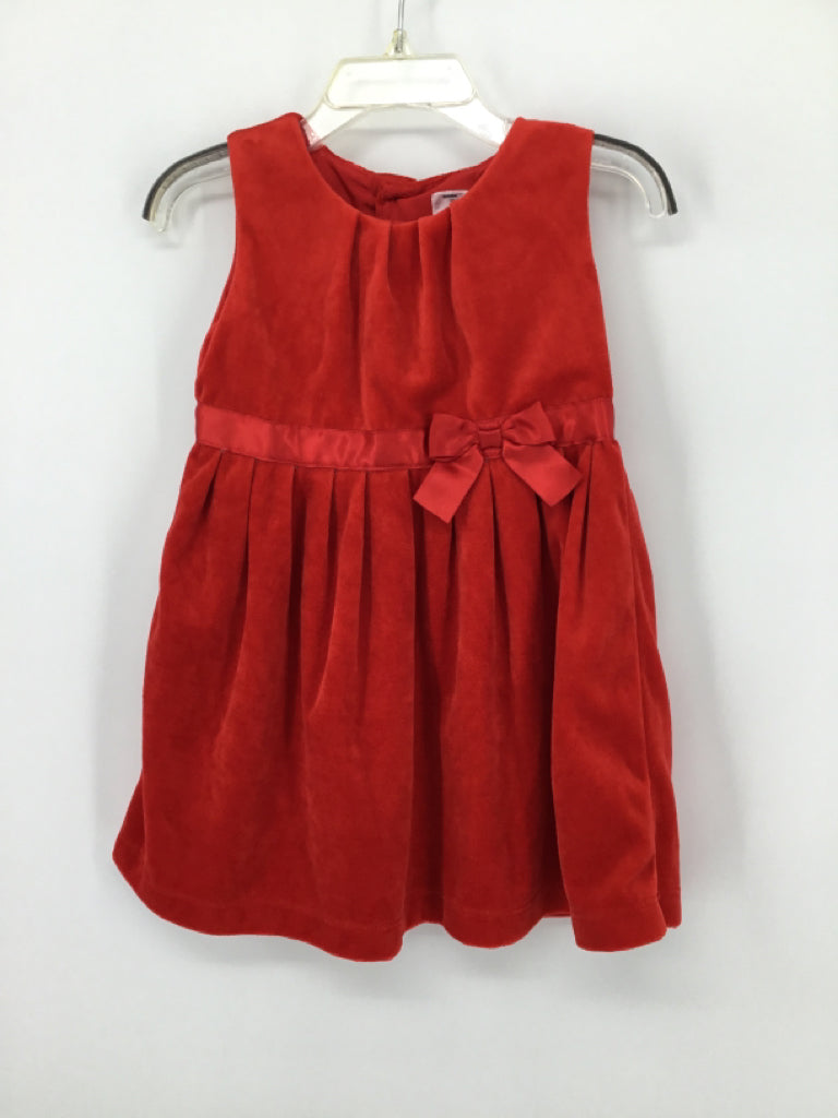 Carter's Child Size 24 Months Red Dress - girls