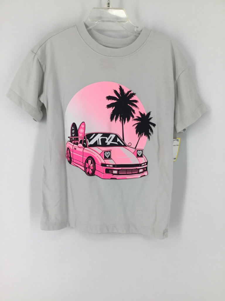 Cat & Jack Child Size 4 Gray T-shirt - girls