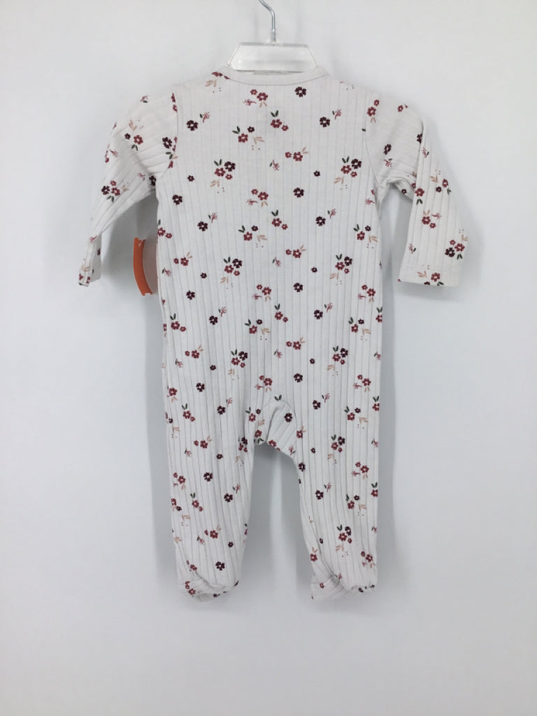 Simple Joys made by Carters Child Size 3-6 Months White Sleepers