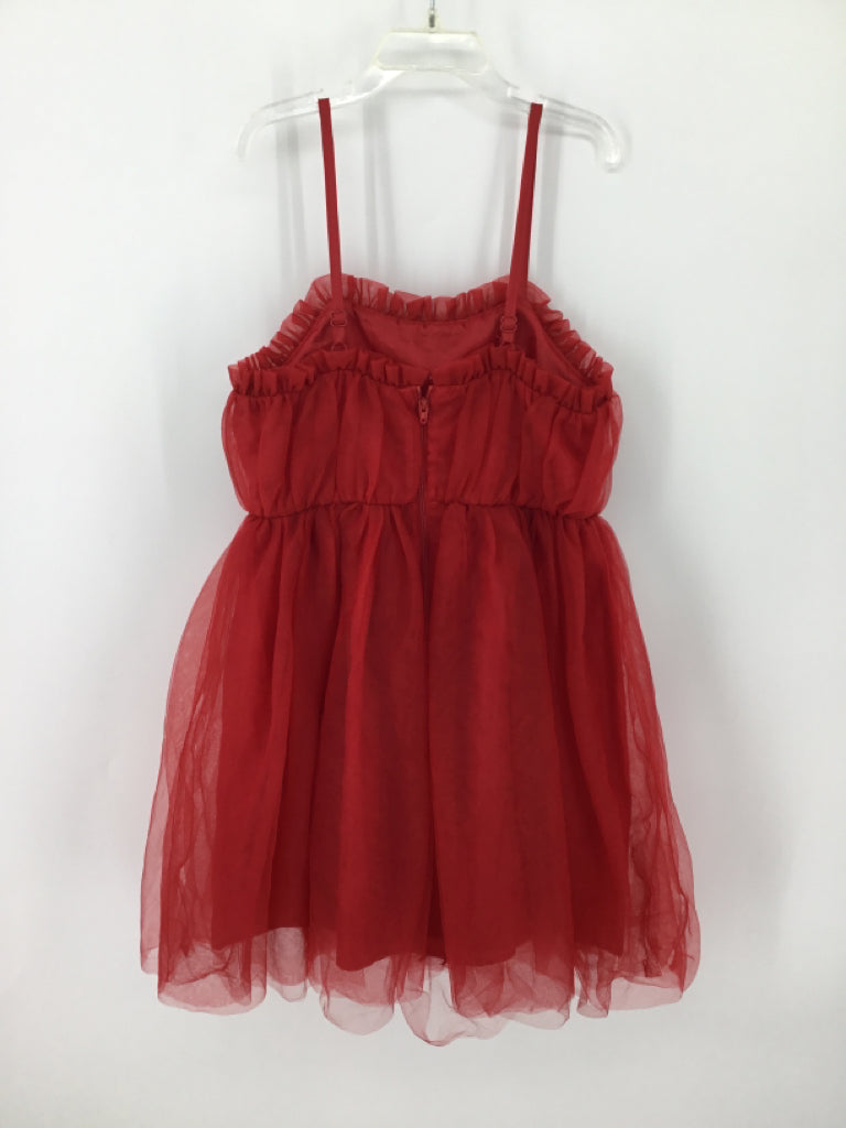 Art Class Child Size 7 Red Dress - girls