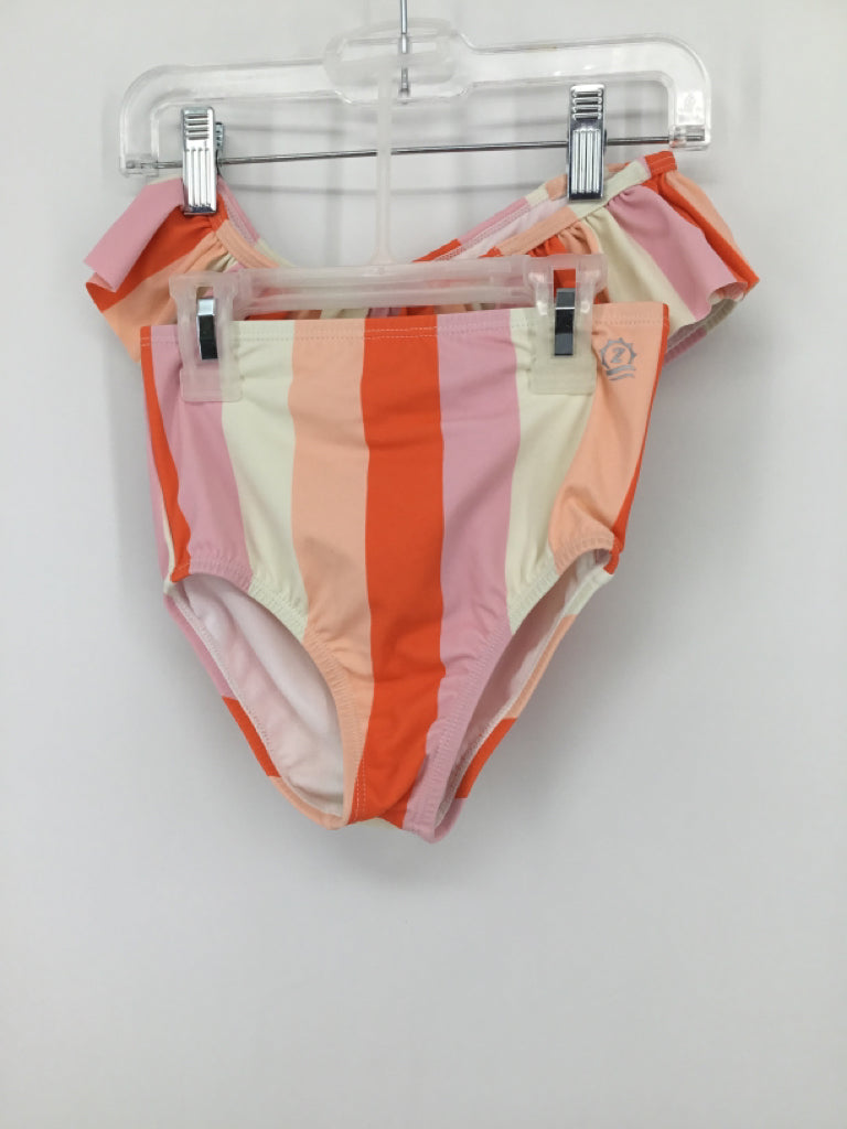 Swim Zip Child Size 5 Orange Swimwear - girls