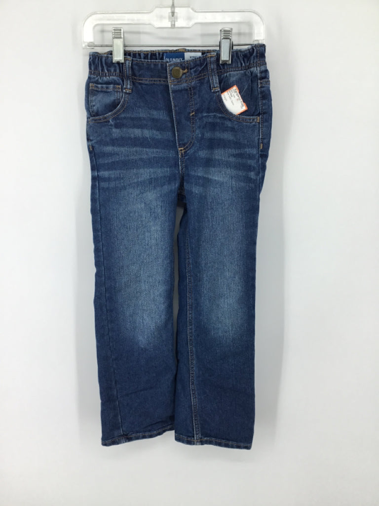 Old Navy Child Size 5 Blue Solid Jeans - boys