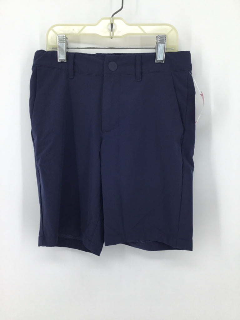 All In Motion Child Size 8 Navy Solid Shorts - boys