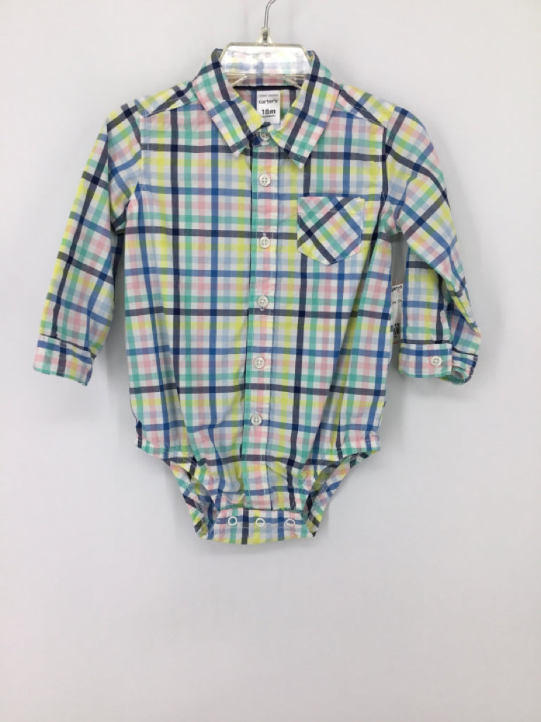 Carter's Child Size 18 Months Multi-Color Onesie