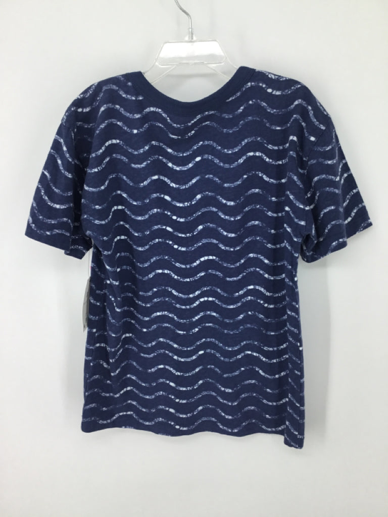 Free Assembly Child Size 6 Blue Print T-shirt - boys
