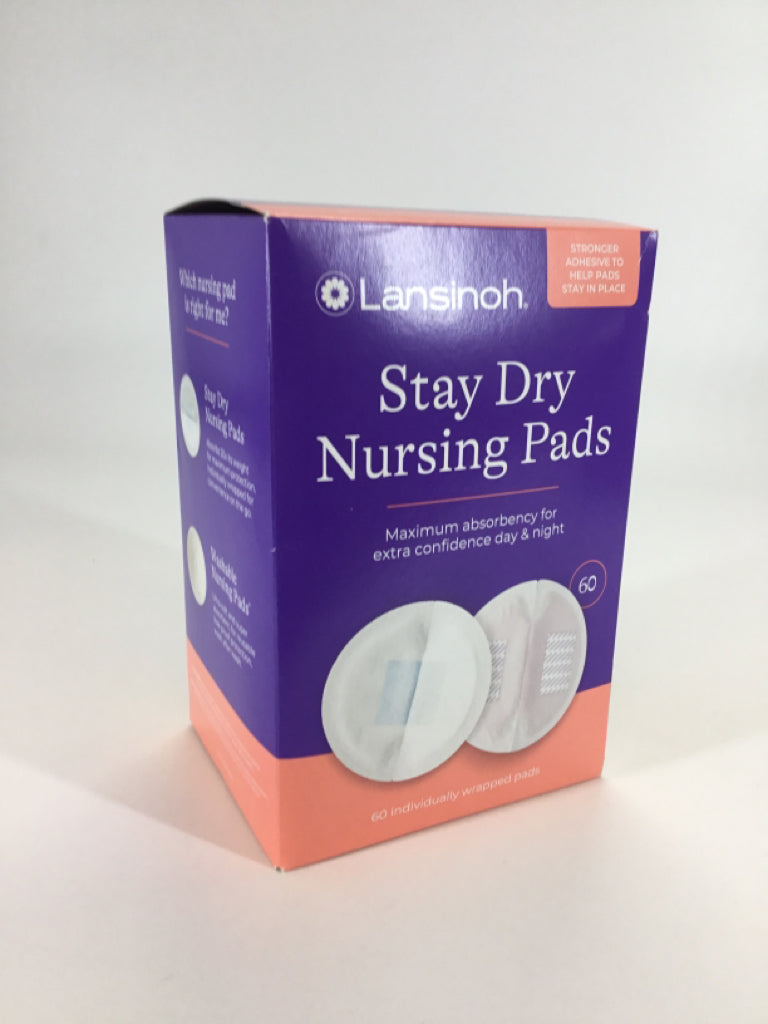Lansinoh Stay Dry Disposable Nursing Pads - 60ct
