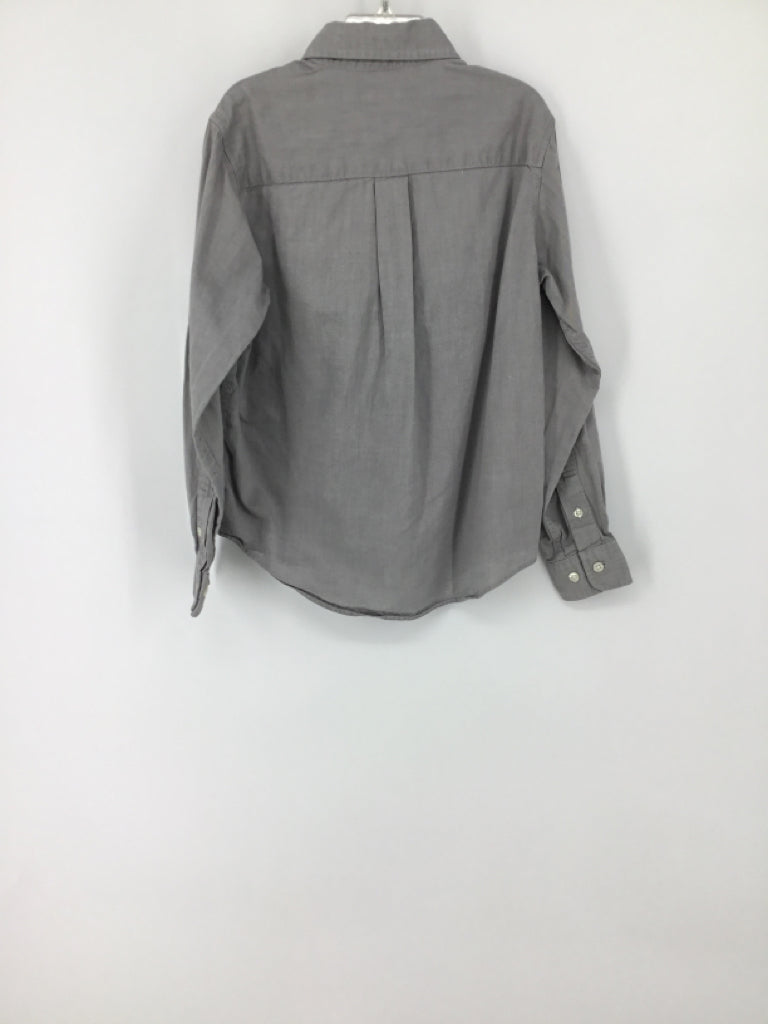 Brooks Brothers Child Size 6 Gray Solid Shirt - boys