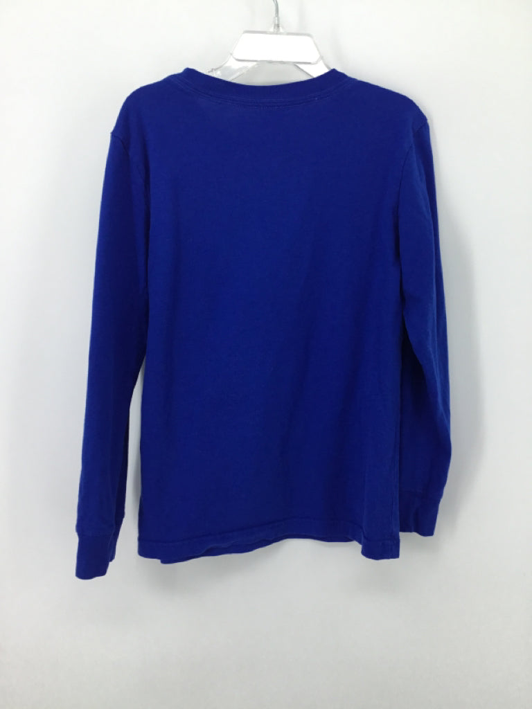 Adidas Child Size 7 Blue screen printed T-shirt - boys