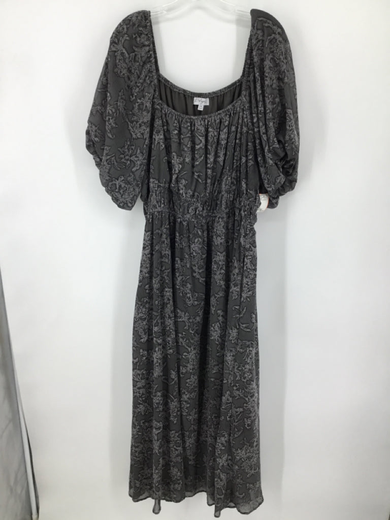 Polagram Size XXL Poly Blend Dress - Maternity