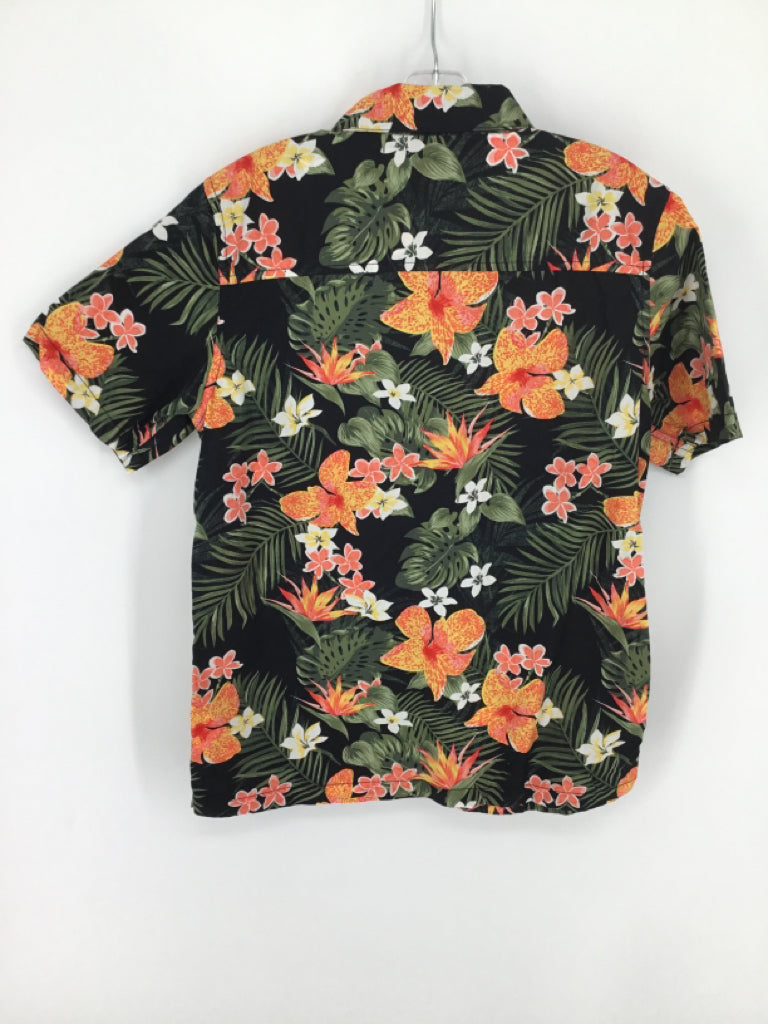 Childrens Place Child Size 10 Green Raccoon Shirt - boys