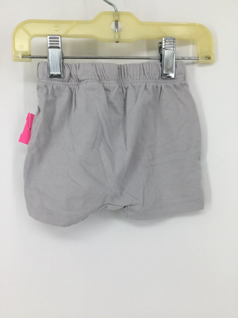H & M Child Size 6 Months Gray Solid Shorts - boys